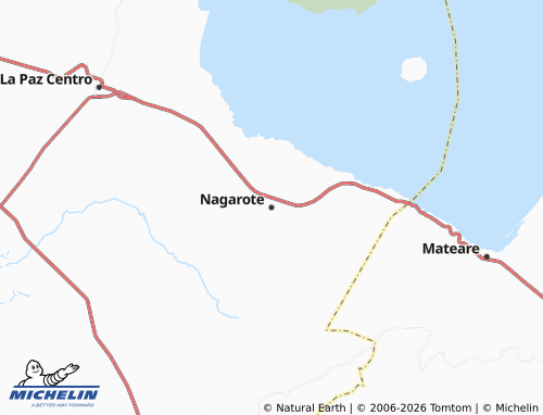 Kaart MICHELIN Nagarote - ViaMichelin