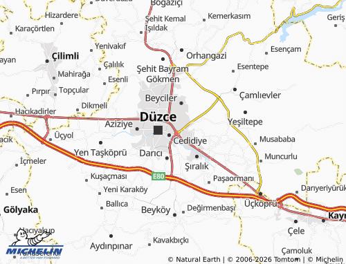 Mappa MICHELIN Nusrettin - ViaMichelin