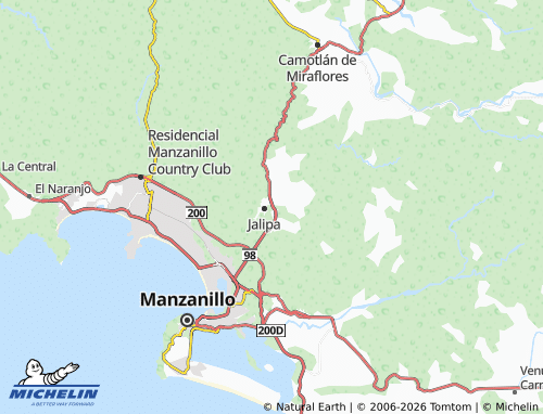 MICHELIN Tamarindo map - ViaMichelin
