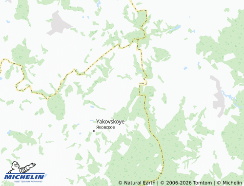 MICHELIN-Landkarte Pashigor'yevo - ViaMichelin