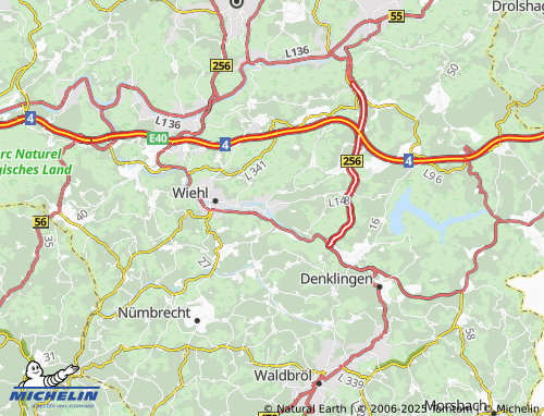 Mapa MICHELIN Büttinghausen - ViaMichelin