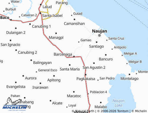 MICHELIN Barcenaga map - ViaMichelin