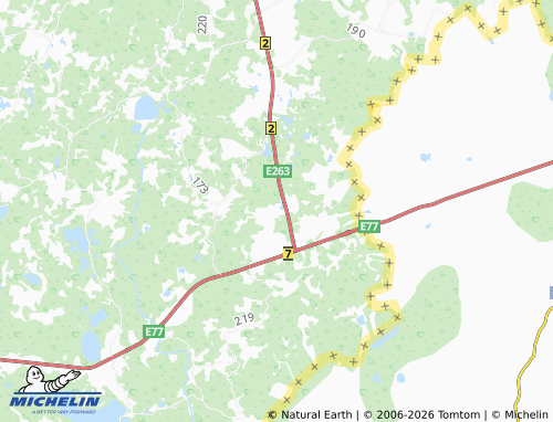 Mappa MICHELIN Tiastõ - ViaMichelin