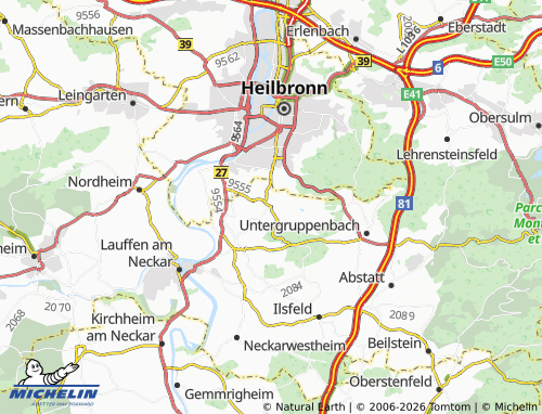 Mapa MICHELIN Flein - ViaMichelin