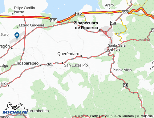 Mappa MICHELIN La Cruz - ViaMichelin