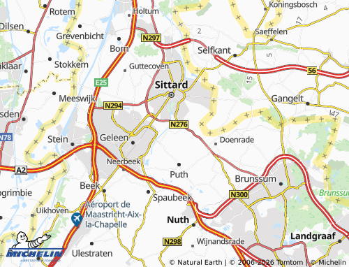 Carte MICHELIN Munstergeleen - ViaMichelin