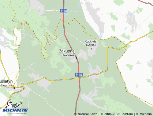 MICHELIN Zakupne map - ViaMichelin