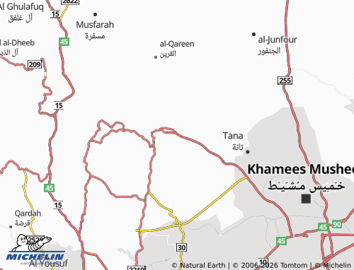 MICHELIN-Landkarte al-Mawsim - ViaMichelin