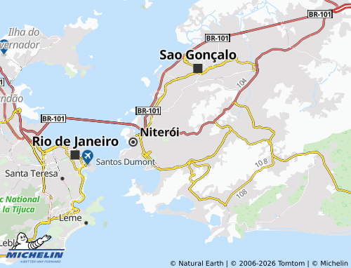 MICHELIN Fonseca map - ViaMichelin