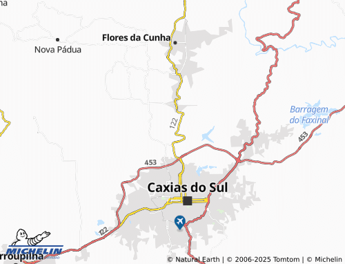 MICHELIN-Landkarte Brandalise - ViaMichelin