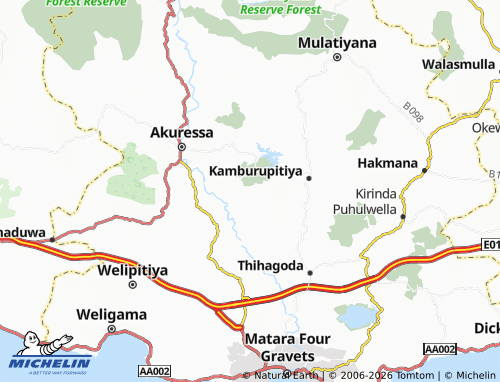 Mapa MICHELIN Bibulewela - ViaMichelin
