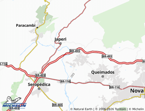 Carte MICHELIN Das Granjas - ViaMichelin
