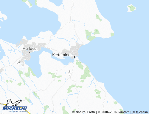 Mappa MICHELIN Kerteminde - ViaMichelin