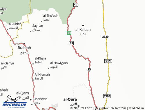 MICHELIN-Landkarte al-Sundus - ViaMichelin