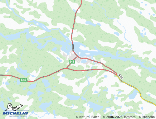 Carte MICHELIN Vittangi - ViaMichelin