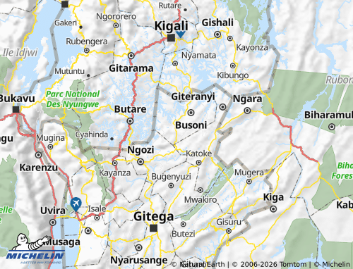 Mappa MICHELIN Vumbi - ViaMichelin