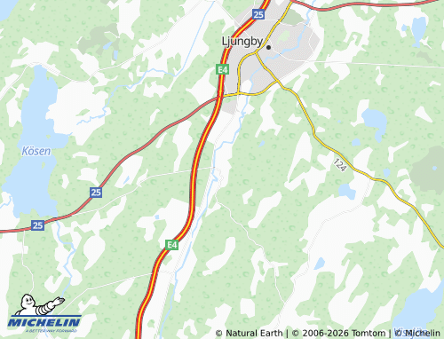 MICHELIN Kånna map - ViaMichelin
