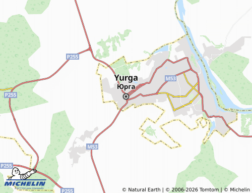 Carte MICHELIN Yurga - ViaMichelin