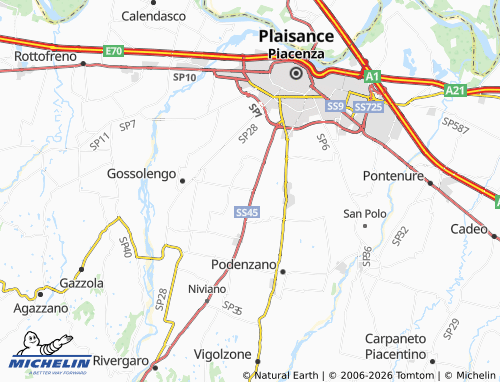 Kaart MICHELIN Quarto - ViaMichelin