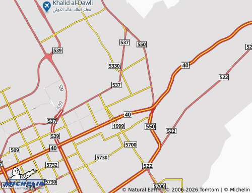 Carte MICHELIN al-Rimal - ViaMichelin
