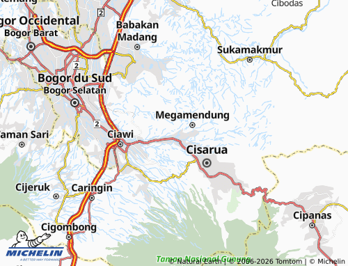 Mapa MICHELIN Cipayung Girang - ViaMichelin