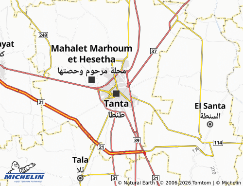 Mappa MICHELIN al-Sha'rawi - ViaMichelin