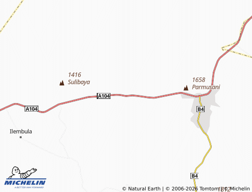 MICHELIN Soliwayo map - ViaMichelin