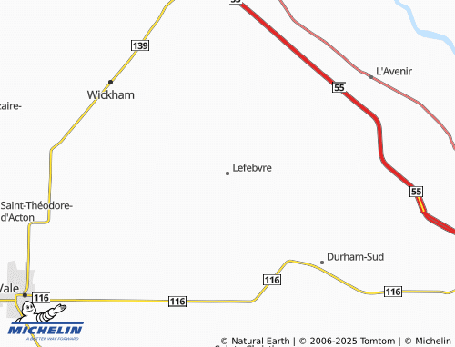 MICHELIN Lefebvre map - ViaMichelin