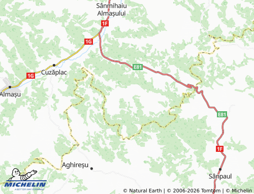 MICHELIN Stoboru map - ViaMichelin