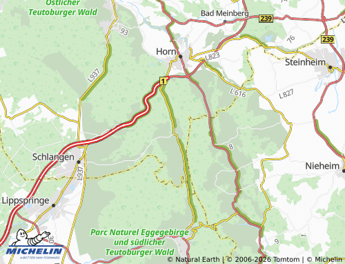 MICHELIN Veldrom map - ViaMichelin