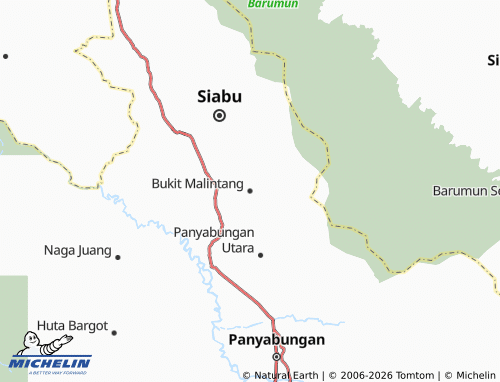 MICHELIN Bukit Malintang map - ViaMichelin