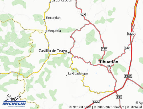 Mapa MICHELIN Las Ánimas - ViaMichelin