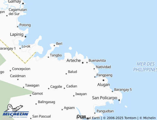 MICHELIN Carapdapan map - ViaMichelin