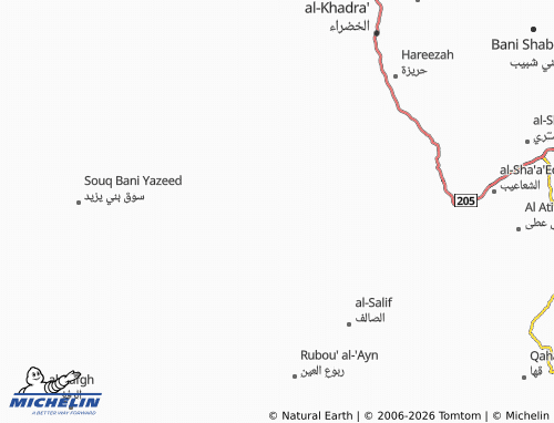 Carte MICHELIN Qardah - ViaMichelin