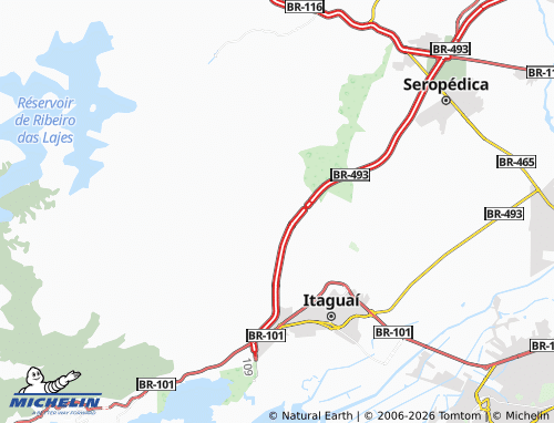 Mappa MICHELIN Piranema - ViaMichelin