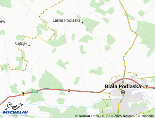MICHELIN-Landkarte Łukowce - ViaMichelin