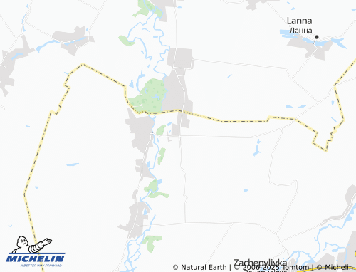 MICHELIN Novoselivka map - ViaMichelin