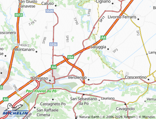 Mappa MICHELIN Casabianca - ViaMichelin