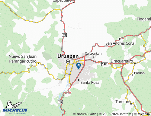 Mapa MICHELIN Lomas del Valle Norte - ViaMichelin