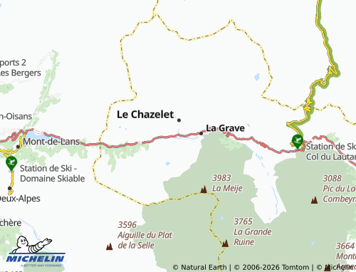 MICHELIN Les Fréaux map - ViaMichelin