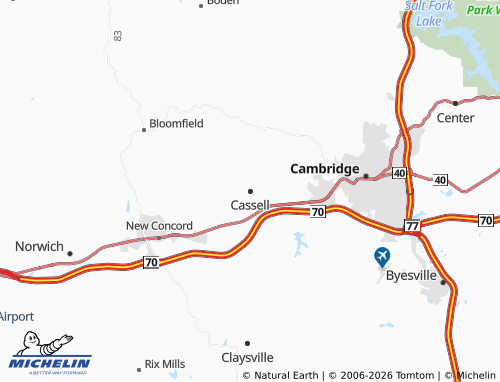 Mappa MICHELIN Cassell - ViaMichelin