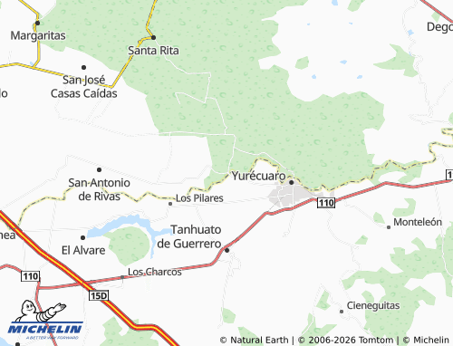 MICHELIN La Concepción map - ViaMichelin
