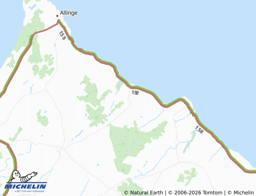 Mappa MICHELIN Rø - ViaMichelin