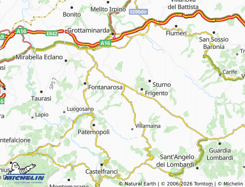 Mapa MICHELIN Gesualdo - ViaMichelin