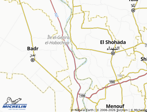 Mapa MICHELIN Abu al-Khawi - ViaMichelin