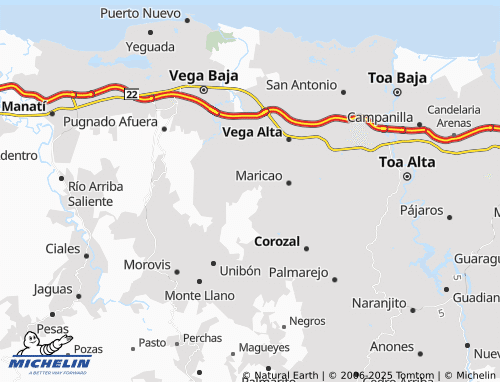 MICHELIN-Landkarte Candelaria - ViaMichelin