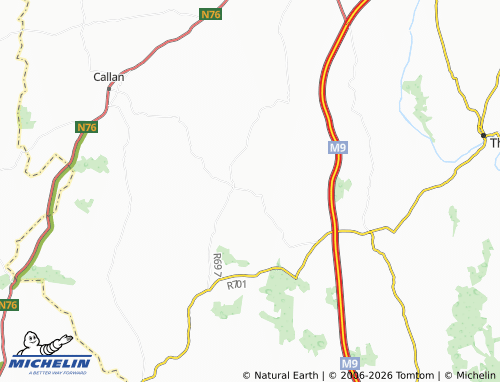 Mappa MICHELIN Dunnamaggin - ViaMichelin