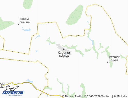 MICHELIN-Landkarte Kugunur - ViaMichelin