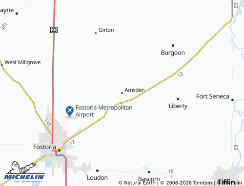 Mappa MICHELIN Amsden - ViaMichelin