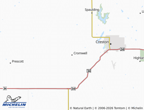 Mappa MICHELIN Cromwell - ViaMichelin